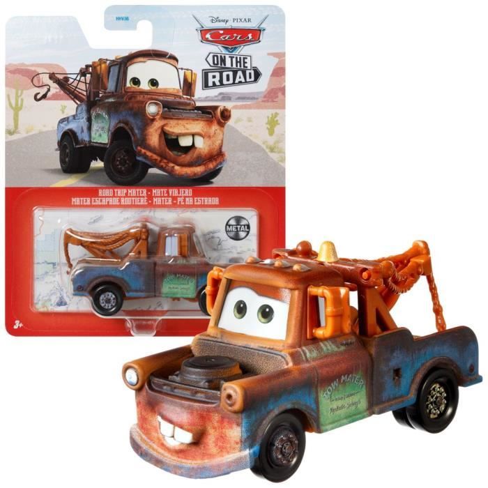 Selection Vehicules Racing Style Disney Cars Die Cast 1 55 Voiture Mattel Hook Mater Road Trip Cdiscount Jeux Jouets