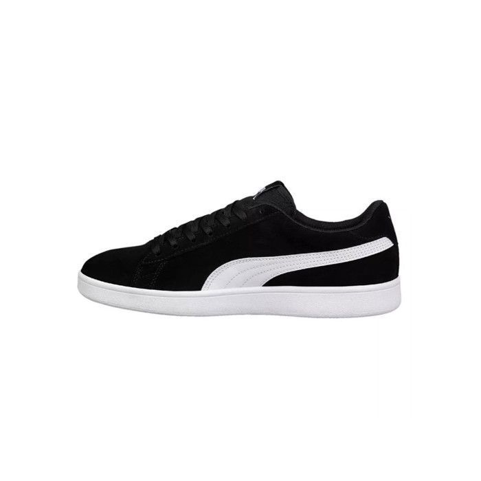 puma noir en cuir