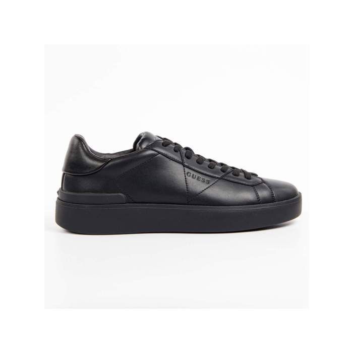 Basket - Guess - Homme - parma - Noir - cuir