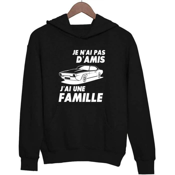 Sweat à Capuche Fast & Furious Homme/Femme - Impression 3D, Tissu Polyester, Coupe Oversized Décontractée