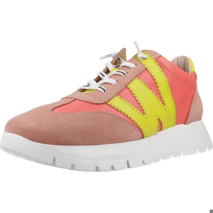 WONDERS Sport > Zapatillas Mujer Modèle Chaussure Wonders Modèle A2476 - Coleur Rose