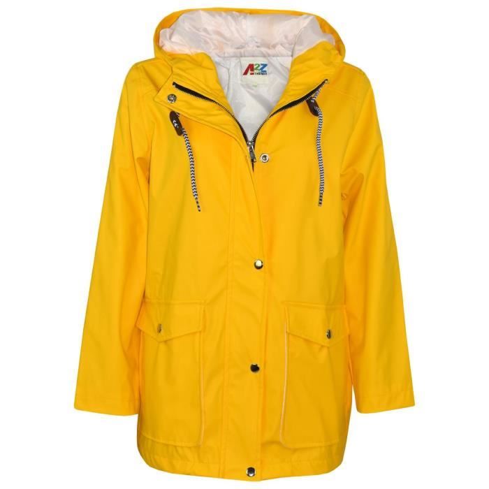 Veste Imperméable Fille Veste Pluie Fille Imperméable 3-12 Ans