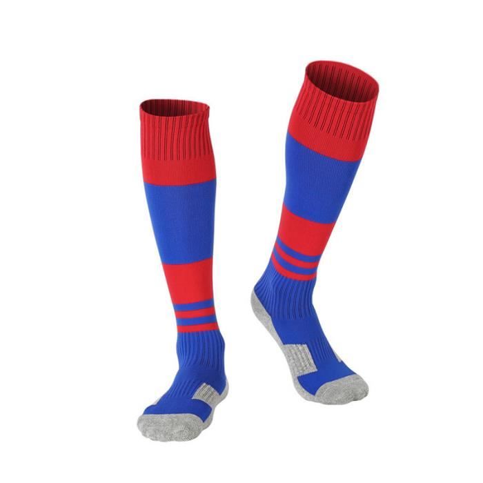 Chaussettes Football Enfants - Coton Qualité - Taille Unique 1-9 Ans - Confort Sport
