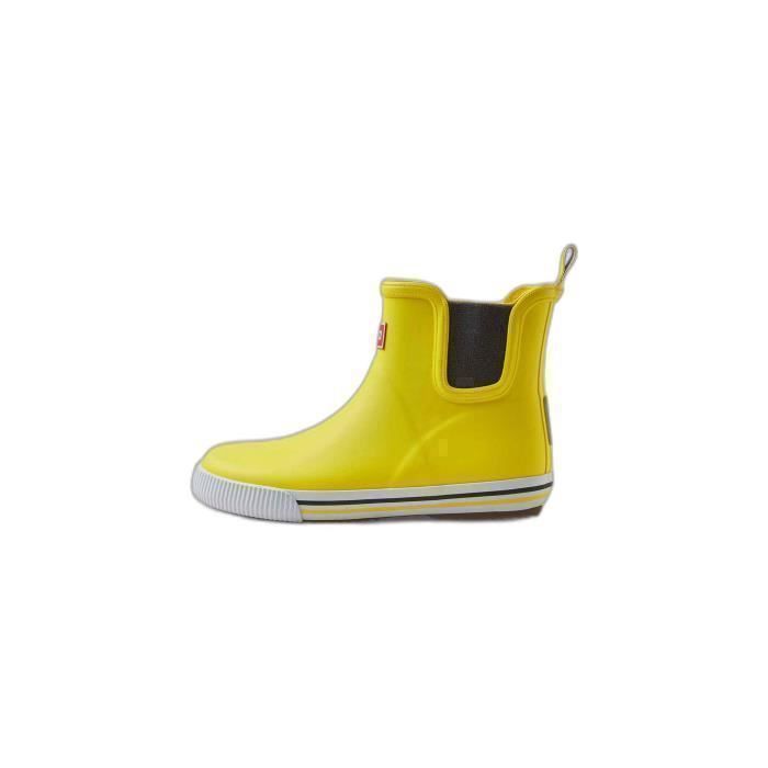botte caoutchouc jaune