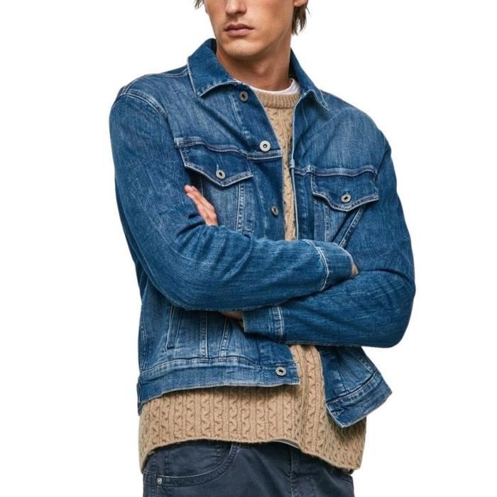 Veste Denim Pepe Jeans Pinner HP2 pour Homme