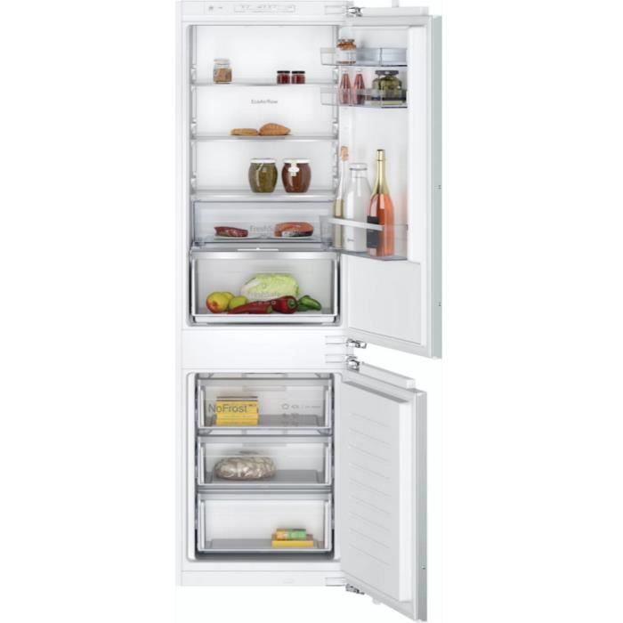 Réfrigérateur combiné intégrable à pantographe 260l - NEFF - KI7867FE0