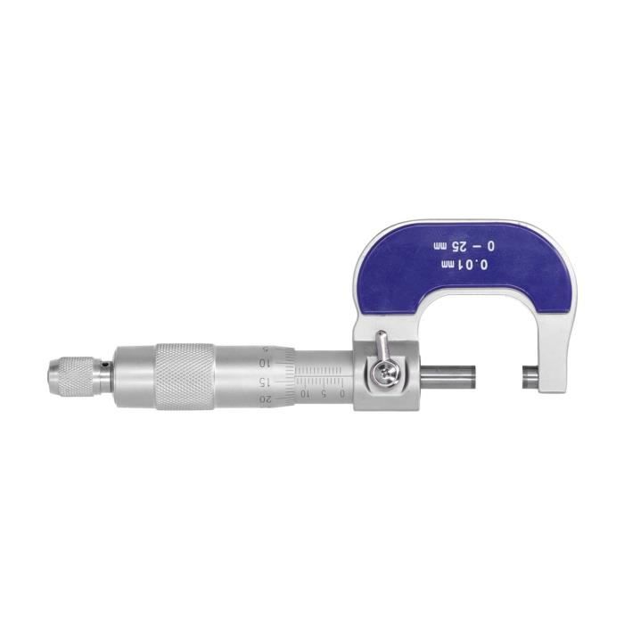 Qiilu micromètre en spirale Micromètre Échelle de diamètre extérieur