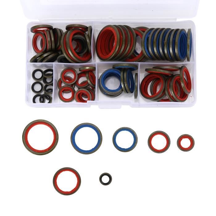 Set De 450 Joints Toriques Et Rondelles En Aluminium - Pour étanchéité, Marque WilTec