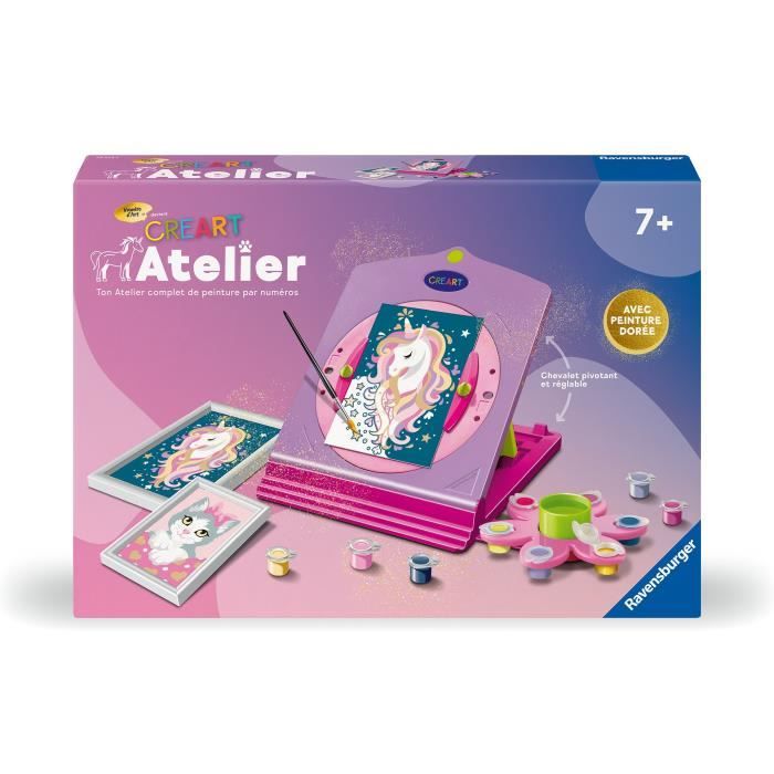 CreArt Atelier Numéro d'Art Loisir créatif Coffret peinture par numéros Dès 25574 Ravensburger