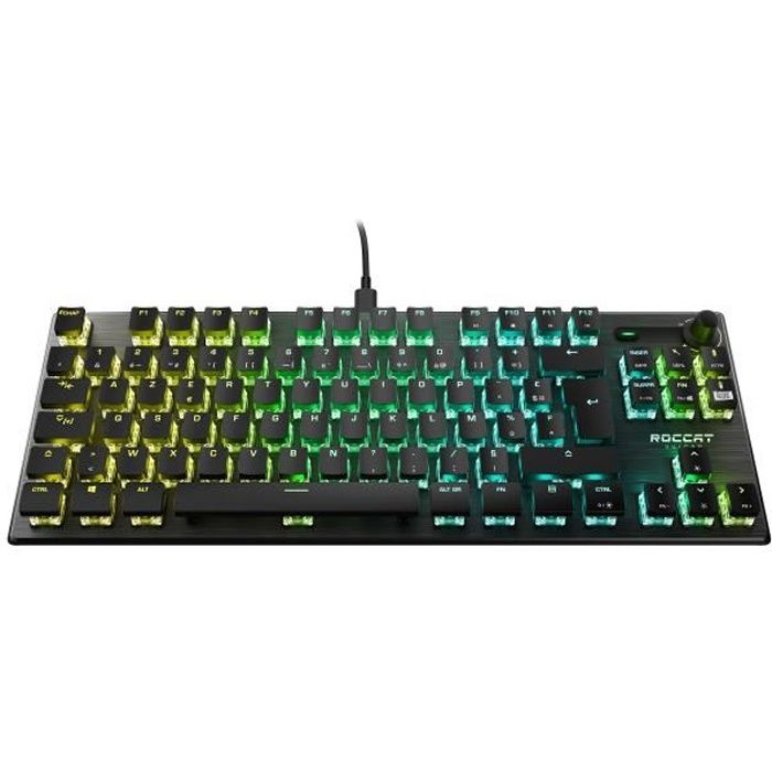 ROCCAT Vulcan TKL Pro Switch Titan Optical - vue 4