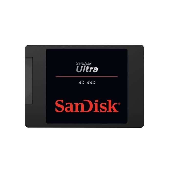 Achat Disque SSD Sandisk Ultra 3D, 250 Go, 2.5", Série ATA III, 550 Mo-s, 6 Gbit-s pas cher