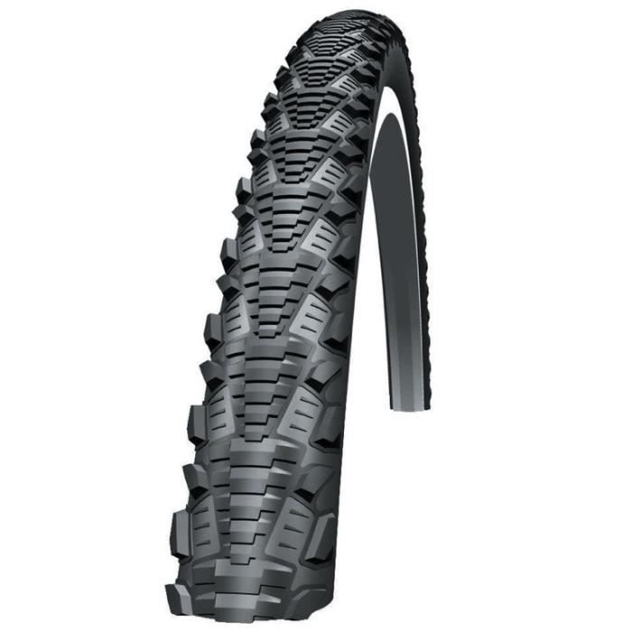 Pneu SCHWALBE CX Comp 2.0 Reflex avec protection anti-crevaison - 26 pouces - Noir