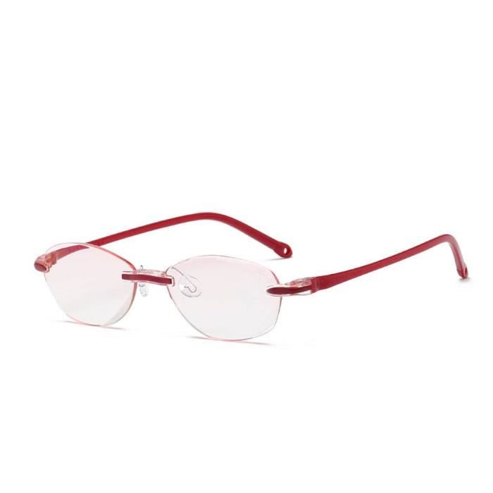 lunettes de vue femme rouge