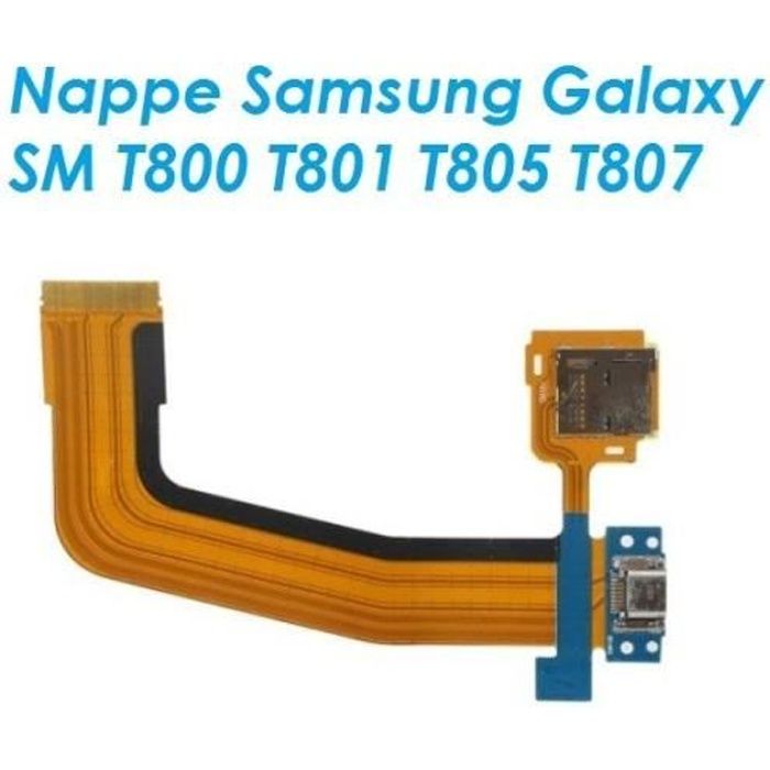 NAPPE CONNECTEUR DE CHARGE USB POUR SAMSUNG GALAXY TAB S 10.5 SM-T800 T801 T805 NAPPE CONNECTEUR DE CHARGE USB POUR SAMSUNG GALAXY TAB S 10.5 SM-T800 T801 T805