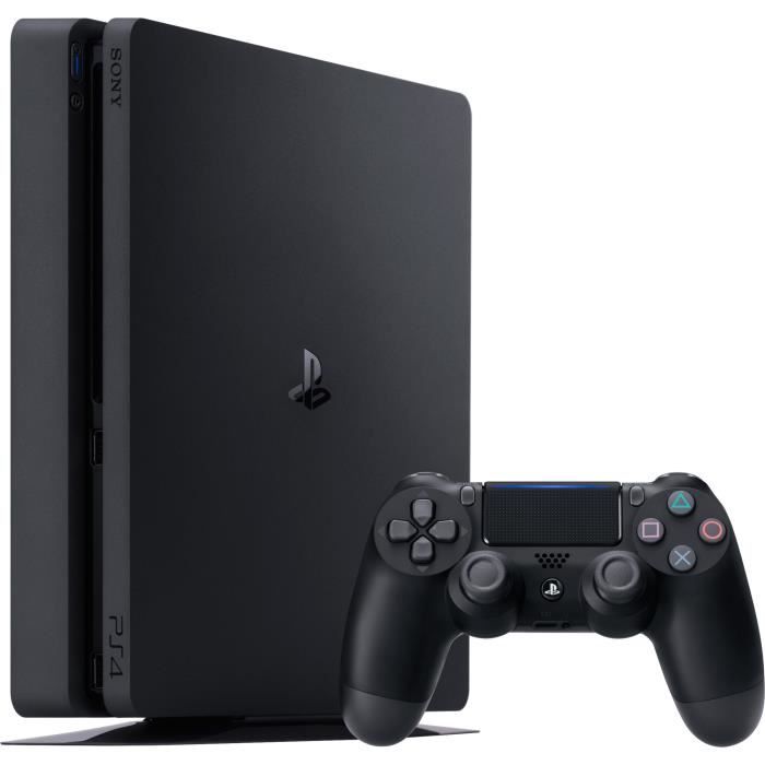 Sony Console de jeu PS4 Slim 1TB Noir 1000 Go Wifi