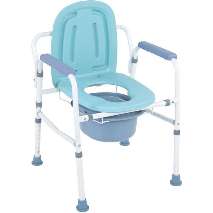 Chaise Percée Rehausseur WC Pour PMR - Modèle DV2582, Occasion, Fonctionnel Avec Marques D'usage