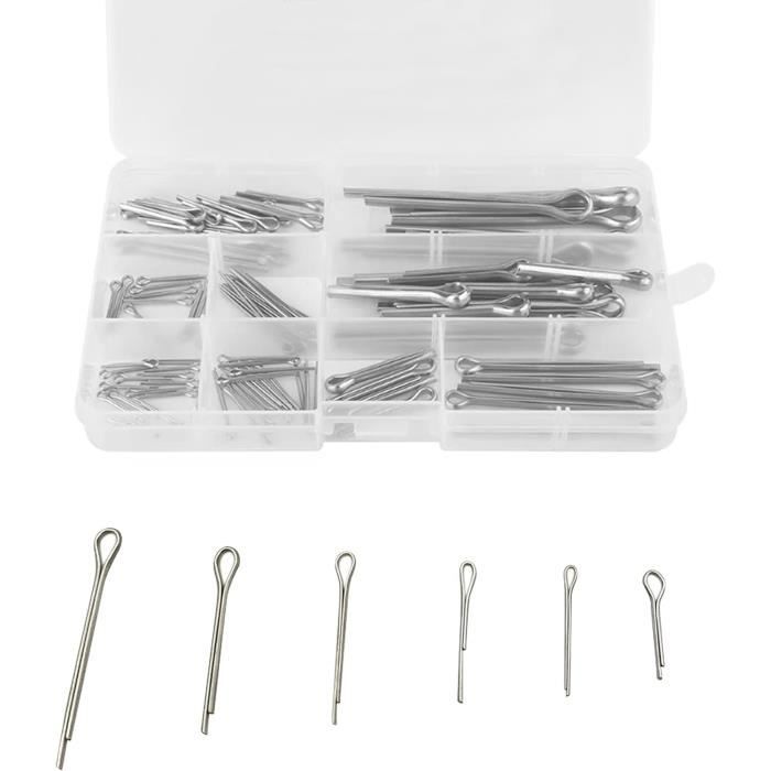 Goupilles Coniques De Sécurité En Inox A1 - Forme B ISO 2339 - Diamètres 1 à 10mm, Longueurs 6 à 100mm - Neuf