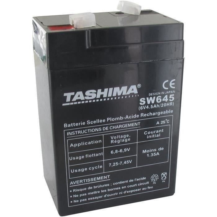TASHIMA Batterie - 6V - 4,5A