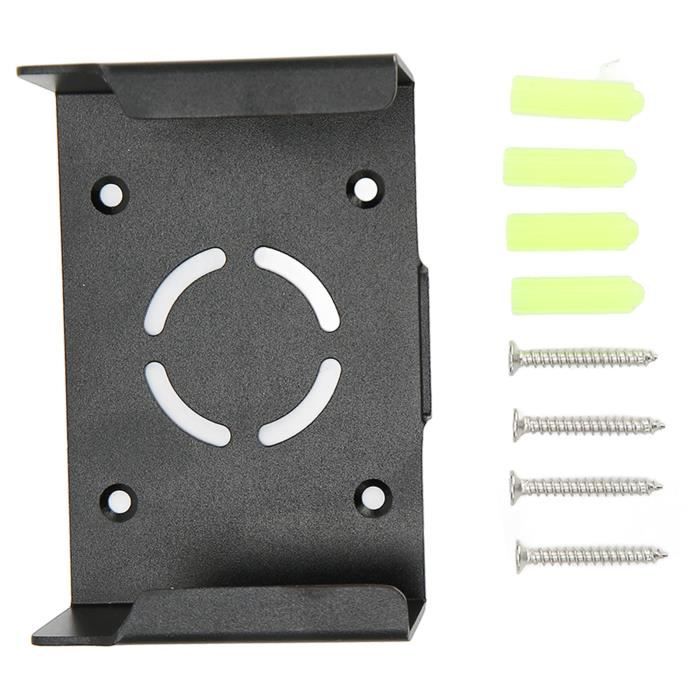 Boîtier Support Écran Tactile 7 Pouces Avec Support Stable - Coque Plastique Pour Raspberry Pi - Noir