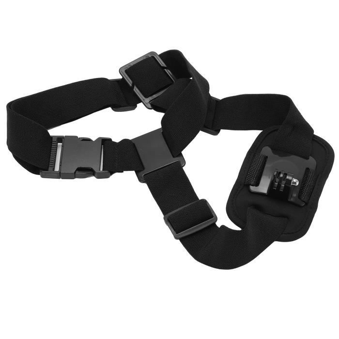 VBESTLIFE Harnais de poitrine réglable pour GoPro Harnais de montage de  ceinture de ceinture de poitrine réglable pour accessoires