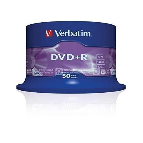 Verbatim DVD+R 4.7 Go 16x par 50 spindle - vue 5