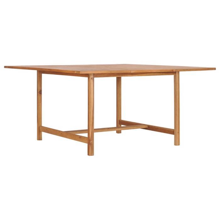 vidaXL Table de jardin Teck 49008