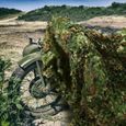Zerodis Filet de camouflage dans la jungle chasse militaire chasse tir masquer armée filet Camo 2 x 3 mètres-TIP RE388-1