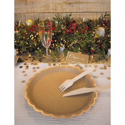 Unique Party Assiettes Carton Construction – Paquet De 8, 23 Cm, Thème Camion Benne, Jetables