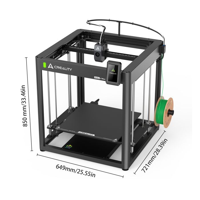 Imprimante 3D Creality Ender 5 Pro D'occasion, Avec équipement Et Bobines Inclus