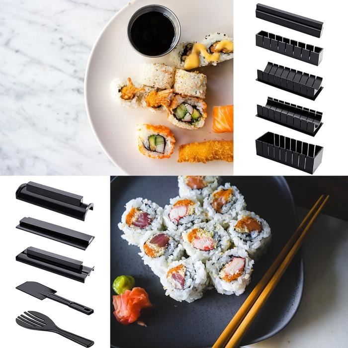 Sushi Maker Kit10 pièces Sushi Roll Maker Riz Boule Moule Ensemble