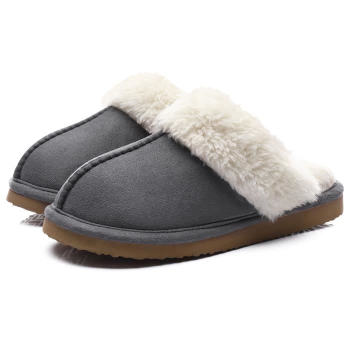 WateLves Chaussons Pantoufles Homme Femme - Slip On Confortables Et Légères