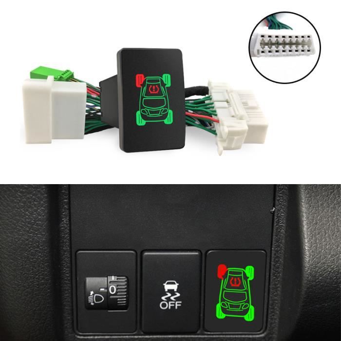 Système TPMS Sans Fil OBEST – 4 Capteurs Externes, écran Réglable, Prise Allume-cigare + USB | Surveillance Pression/température Pneus En Temps Réel