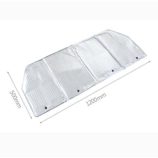 Pare-éclaboussures De Cuisine - 84,5x32,5 Cm - Protection Contre Les Graisses - Pliable
