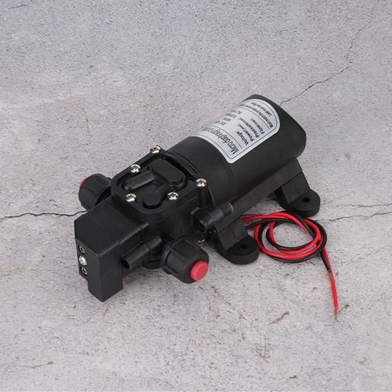 Pompe à Eau 12V 60W - Haute Pression 5L/min Auto-Amorçante