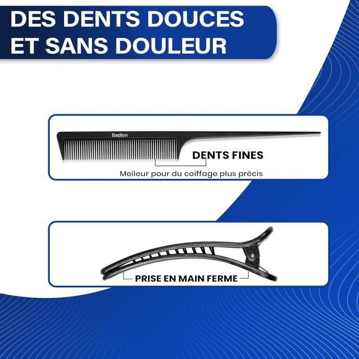 Peigne à Queue Antistatique Tony & Guy – Classique, Qualité Coiffeur, Neuf