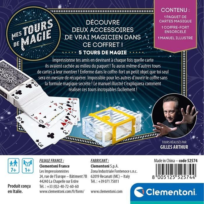 Promo Coffret magie 325 tours chez Carrefour