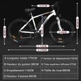 Vélo Électrique COLORWAY Blanc VTT 26" E-Bike Assistance Batterie Amovible 36V 15Ah Shimano 7 Vitesses-3