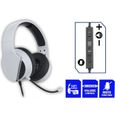 Subsonic - Casque Gaming Blanc avec micro pour PS5 - Compatible PS4/Xbox One et Xbox Series X/Switch/PC-3