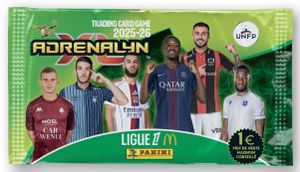 Panini Foot 2024 Ligue 1 Uber Eats - Boîte Métal 15 Pochettes (75 Stickers) - Collection Officielle 2023-2024