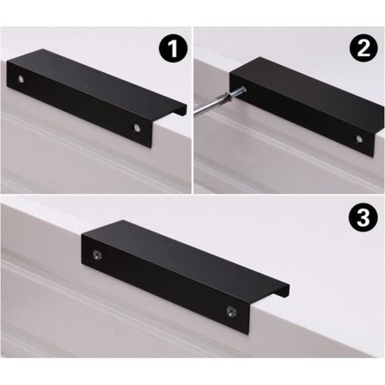 200mm Meubles Cabinet Placard Les Armoires Poignees De Portes De Placards Invisible Dissimule Edge 10pcs Ales0109 16e24963 Achat Vente Piece Meuble 200mm Meubles Cabinet Placard Cdiscount