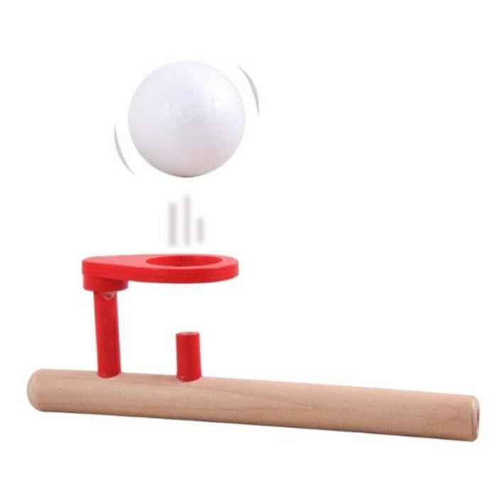 Jouet De Soufflage De Balle Flottante – Jeu éducatif En Bois Pour Entraîner La Respiration Et La Réflexion (pipe Ball)