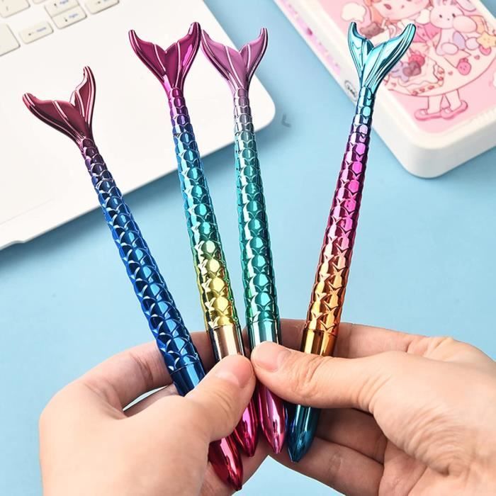Lot De 10 Stylos Gel Anti-stress - Design Mignon, Portable, Pour école Et Bureau (16 Cm)