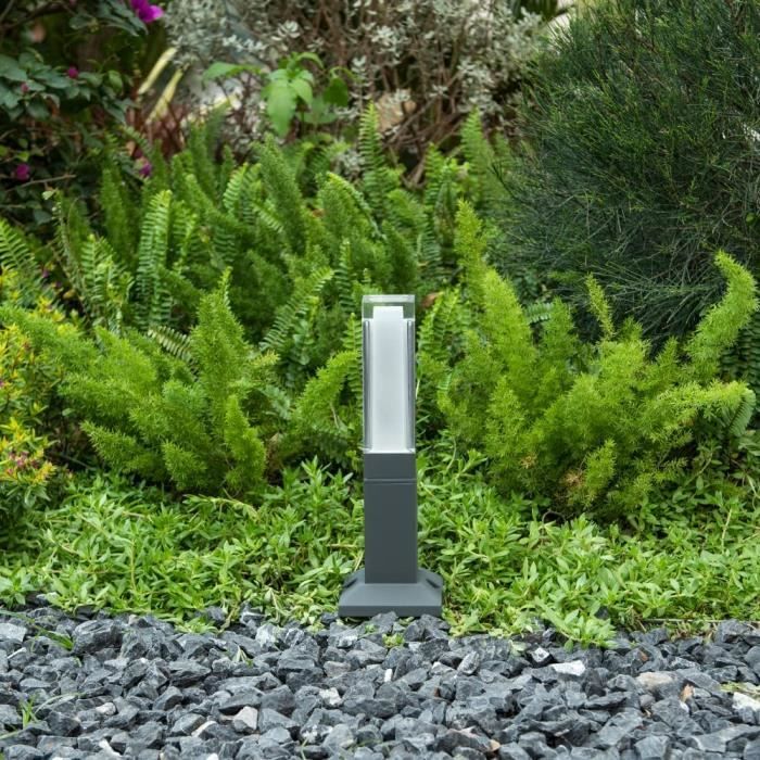Poteaux D'éclairage De Jardin En Métal - Lot De 2, Hauteur 300 Cm - Pour Guirlandes Lumineuses, Lanternes Et Décorations D'extérieur - 9