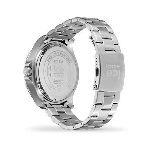 Ice Watch ICE steel Marine silver Montre bleue pour homme avec