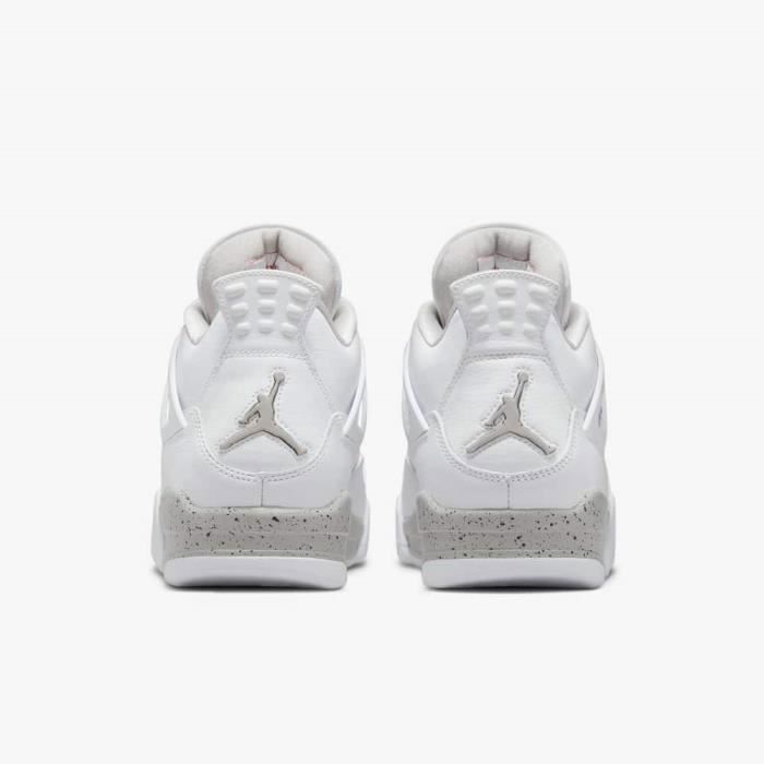 Jordan 4 sales blanche et grise