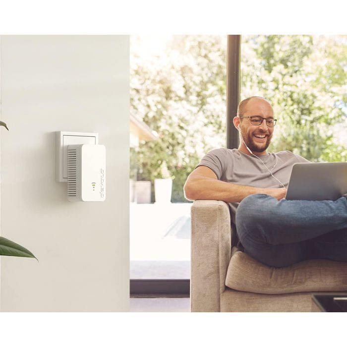 Répéteur Wifi Mesh - DEBSY - 1200 Mbits - 1x Port Gigabit Ethernet ...