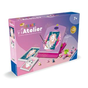 Kit Peinture Par Numéros Ravensburger – Création Artistique Pour Enfants Dès 9 Ans – Avec Cadre, Pinceau Et 20 Peintures Acryliques