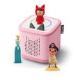 Toniebox 2 Avec Tonieplay Et Gabby - Boîte à Histoire Sans écran Pour Enfant 1 à 9 Ans, Rose Fleur