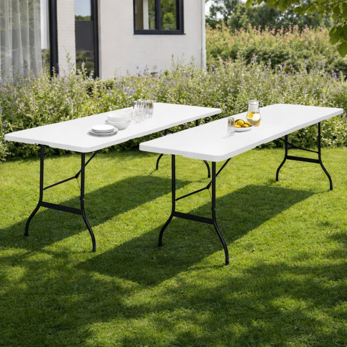 Tabl d camping avc 2 tabourts rétractabls à ld