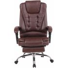 Fauteuil de Bureau - CLP - Oxygen - Similicuir Bordeaux - Réglable en Hauteur - A Roulettes